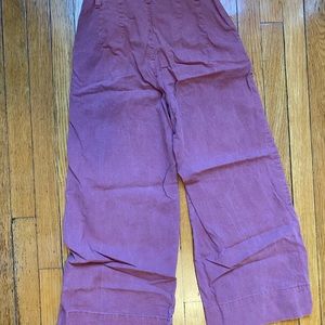 Abercrombie wide leg linen pants